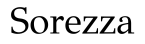 Sorezza